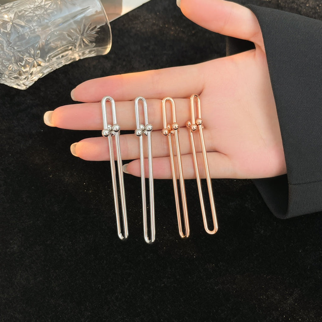 TIFFANY HARDWEAR LONG DROP EARRINGS