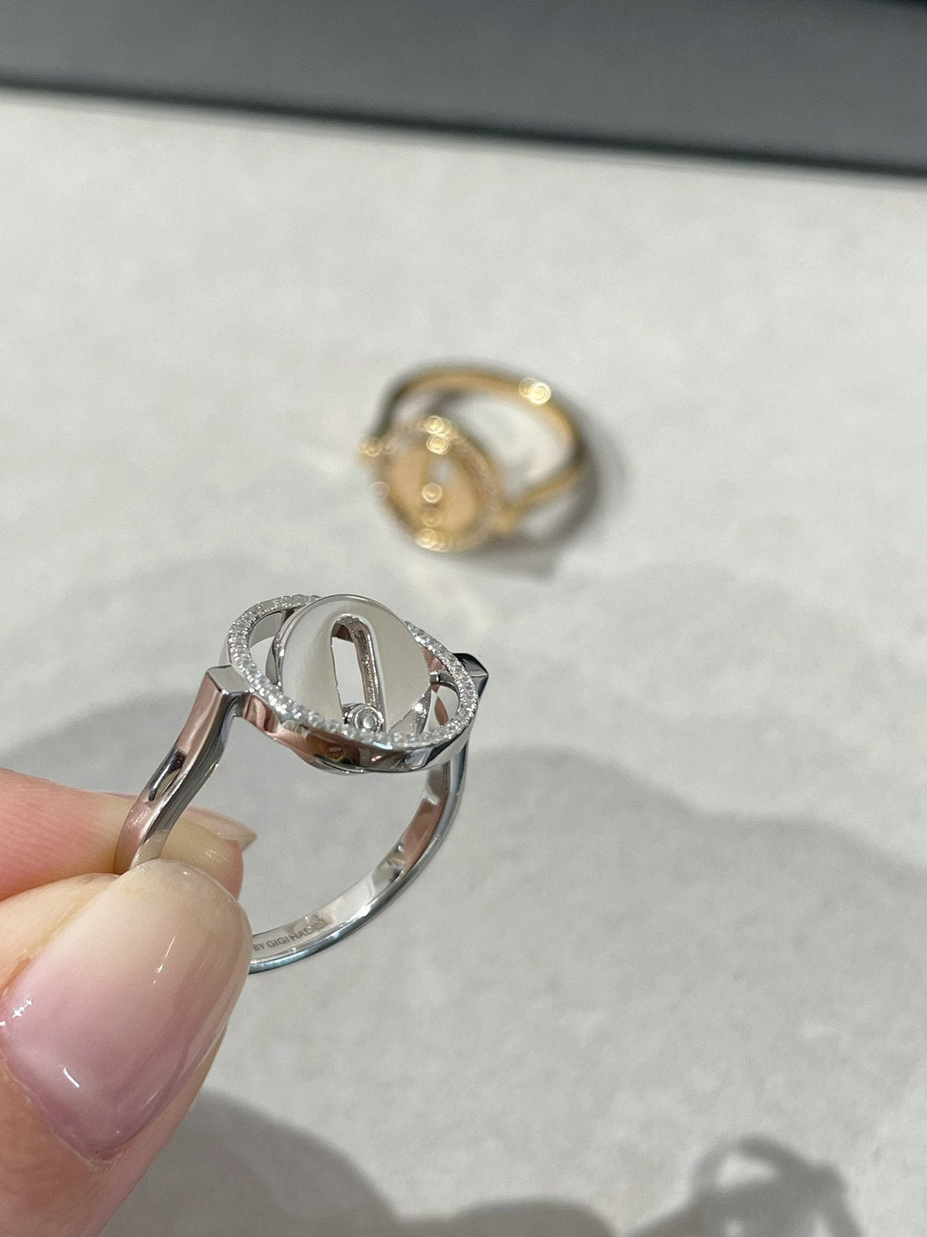 MESSIKA LUCKY MOVE DIAMOND RING