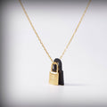 HERMES O'KELLY GOLD NECKLACE