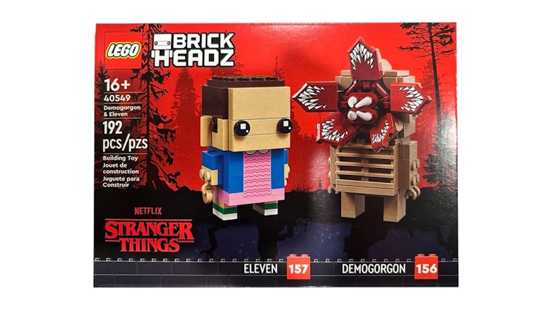 LEGO Brick Headz Stranger Things Demogorgon & Eleven Set 40549