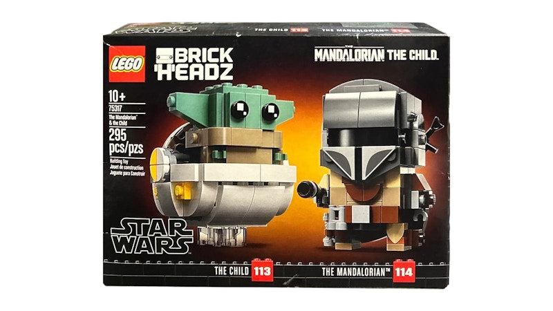 LEGO BrickHeadz Star Wars The Mandalorian & The Child Set 75317