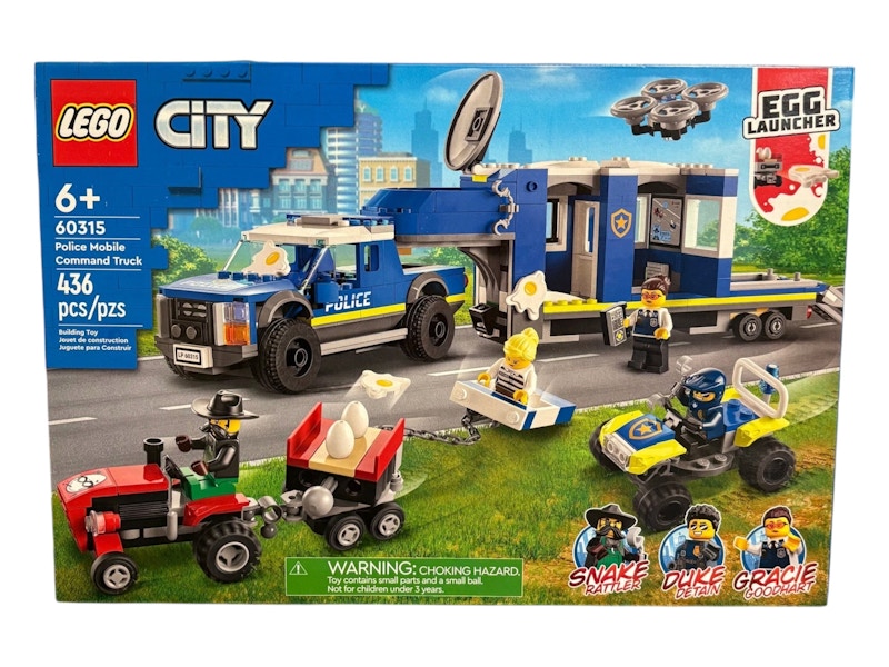 LEGO City Police Mobile Command Truck Set 60315
