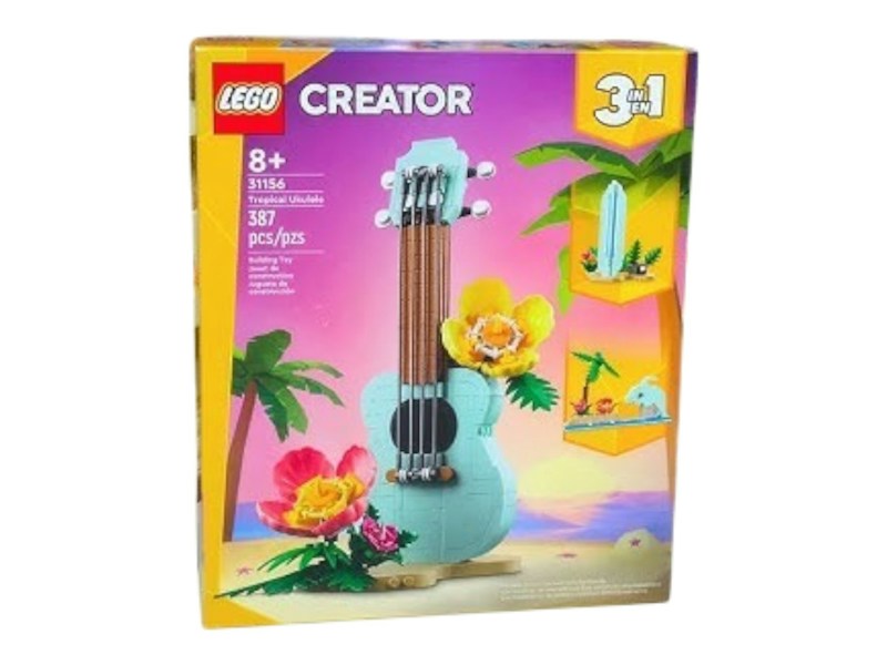 LEGO Creator 3in1 Tropical Ukulele Set 31156