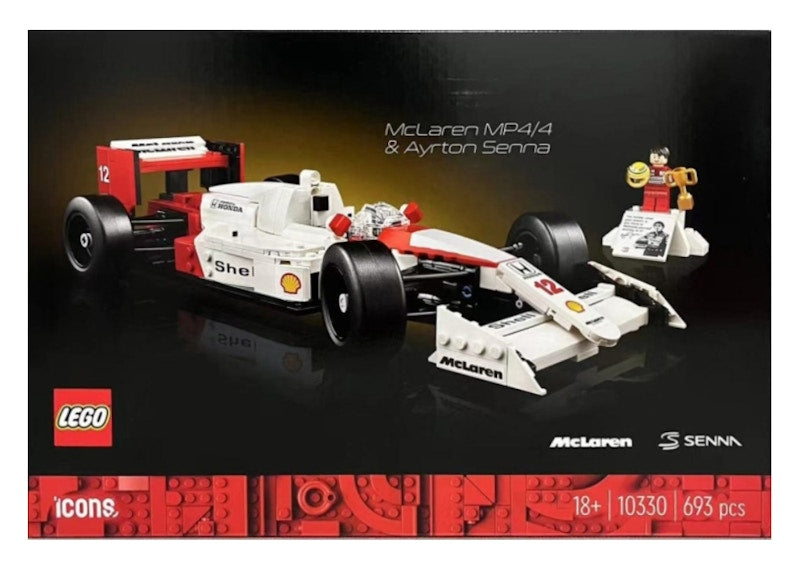 LEGO Icons McLaren MP4/4 & Ayrton Senna Set 10330