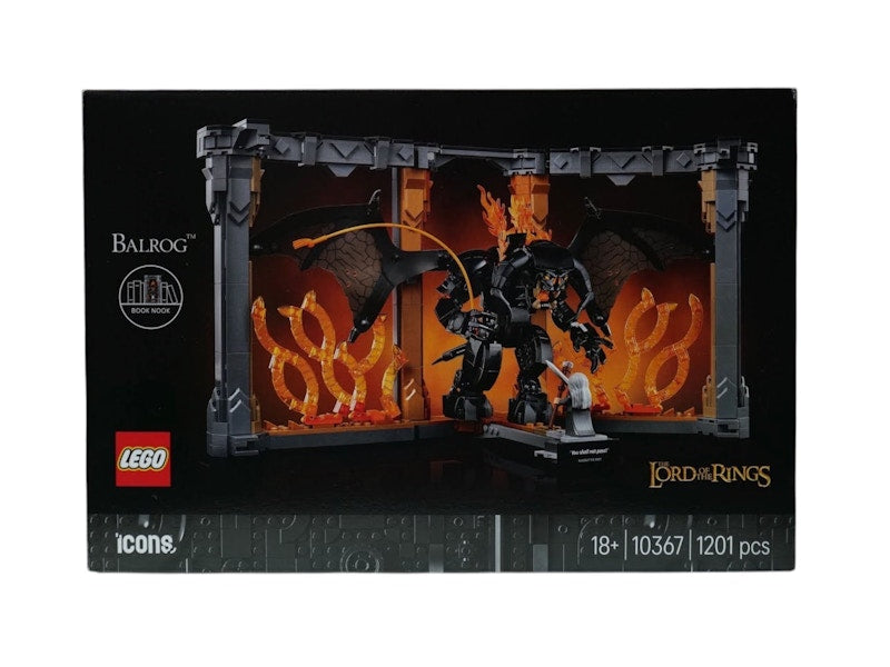 LEGO Icons The Lord of the Rings: Balrog™ Book Nook Set 10367