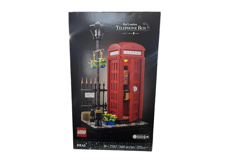 LEGO Ideas Red London Telephone Box Set 21347