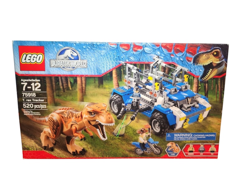LEGO Jurassic World T.rex Tracker Set 75918