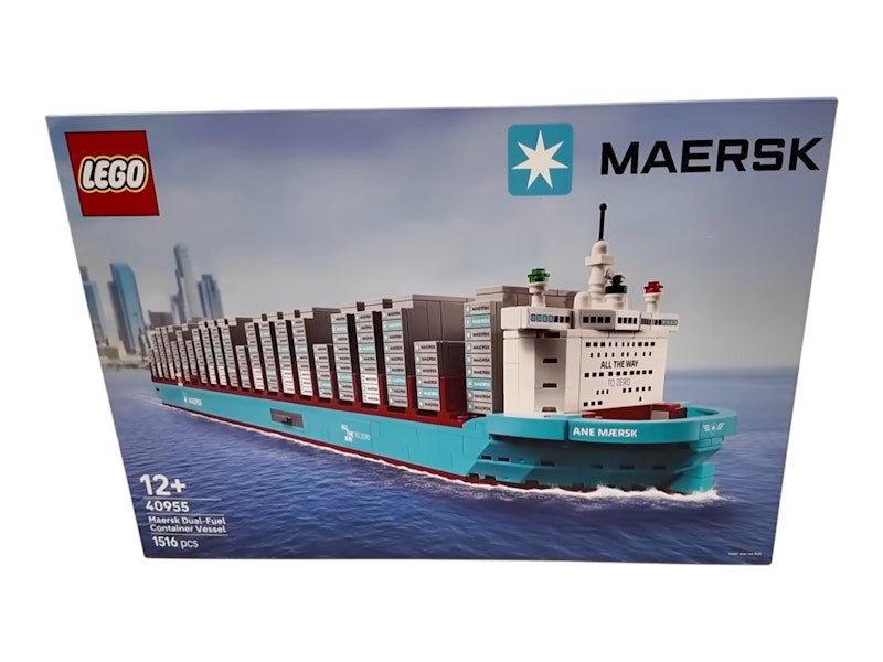 LEGO Maersk Dual-Fuel Container Vessel Set 40955