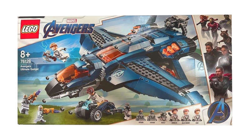 LEGO Marvel Avengers Ultimate Quinjet Set 76126