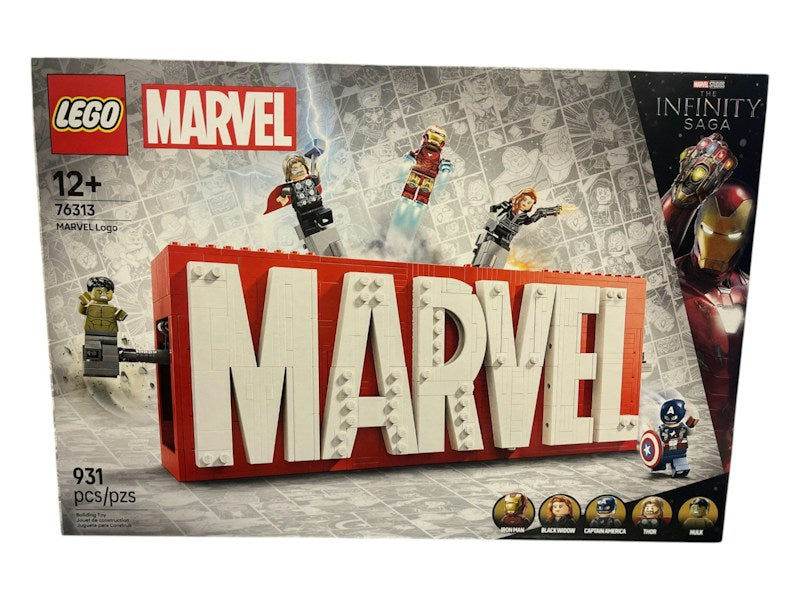 LEGO Marvel MARVEL Logo & Minifigures Set 76313
