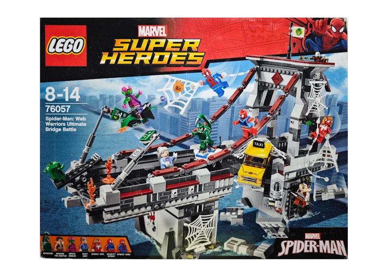 LEGO Marvel Super Heroes Spider-Man: Web Warriors Ultimate Bridge Battle Set 76057