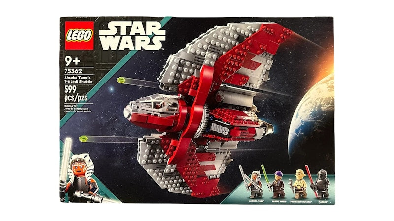LEGO Star Wars Ahsoka Tano's T-6 Jedi Shuttle Set 75362