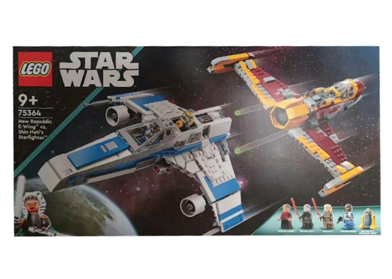 LEGO Star Wars New Republic E-Wing vs. Shin Hati’s Starfighter Set 75364