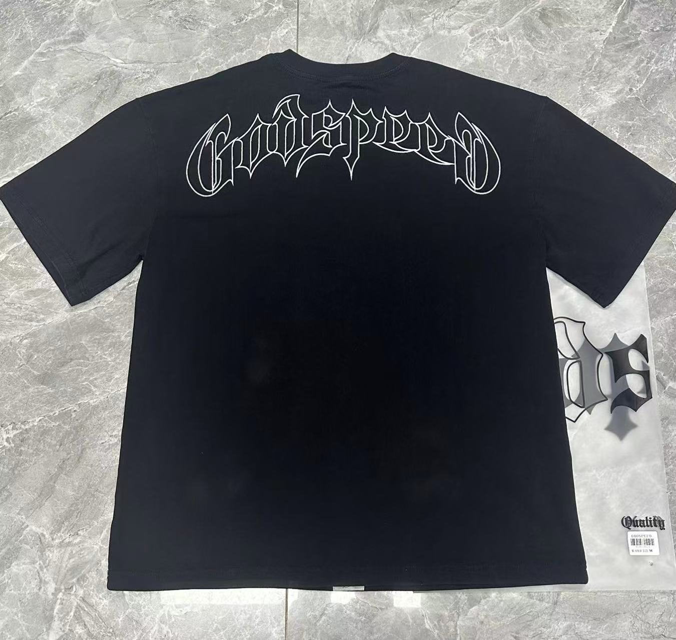 Godspeed Skull City Graphic T-Shirt — back