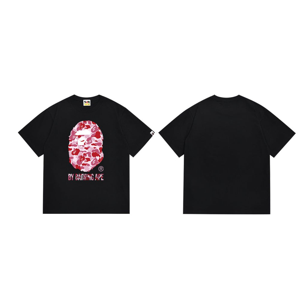 BAPE Camo Ape-Head Graphic Short-Sleeve T-Shirt — front