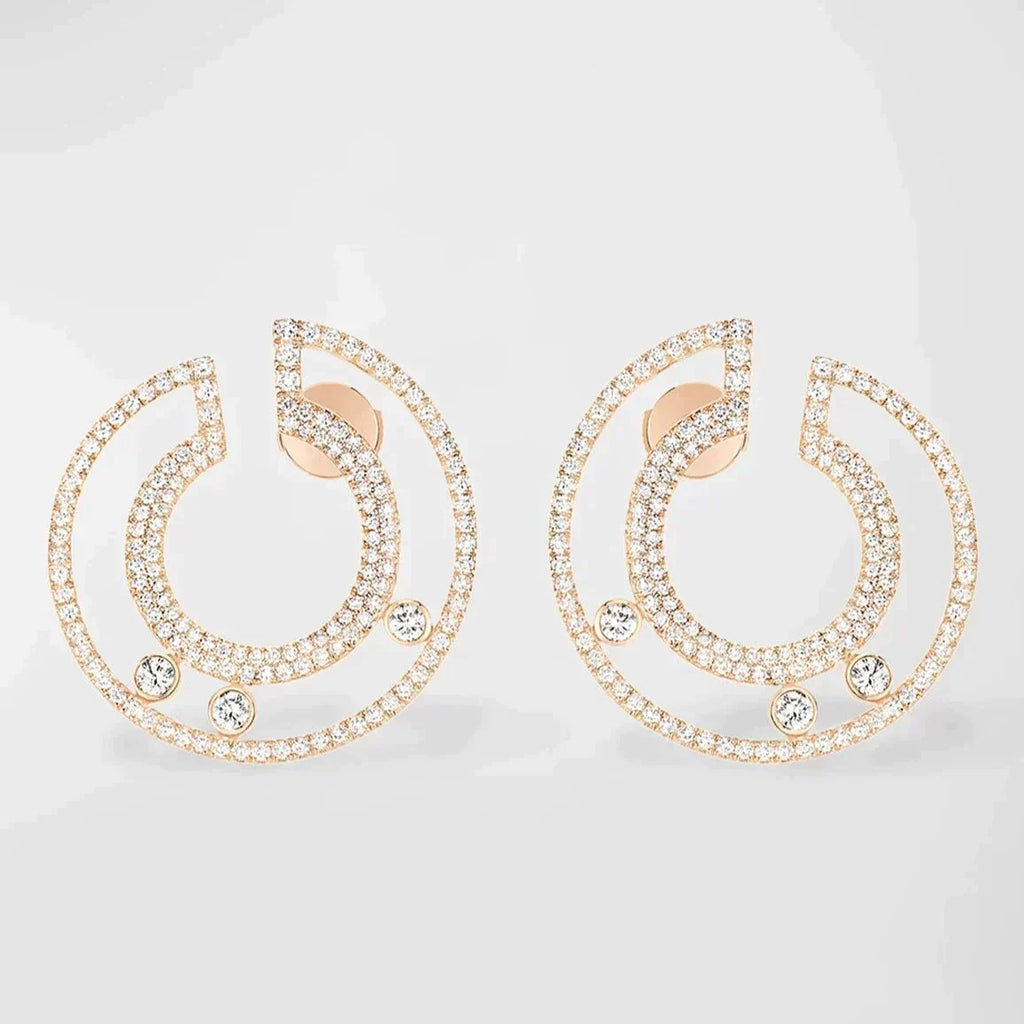 MESSIKA MOVE ROMANE HOOP EARRINGS