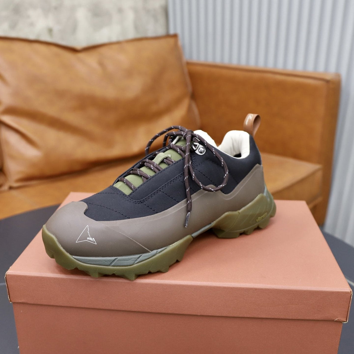 Loro Piana Week End Walk Panel Sneakers — side